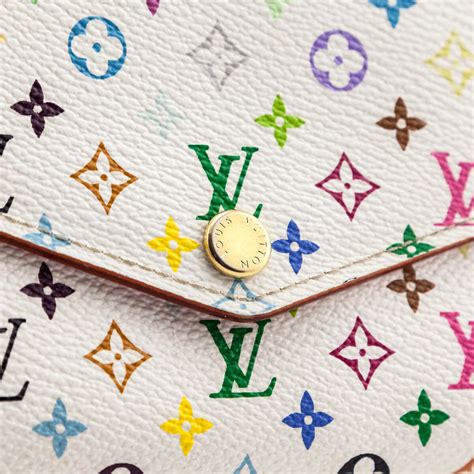 louis vuitton white monogram wallet